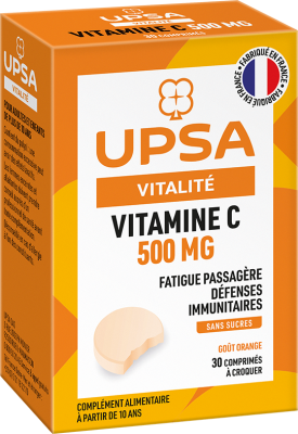 Vitamine C 500 mg, comprimés à croquer