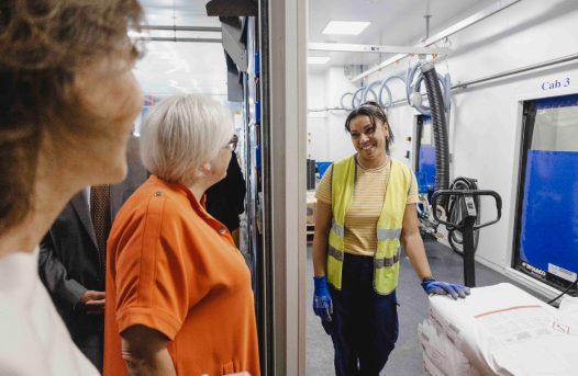 Cette visite ministérielle marque un temps fort dans notre défense du fabriqué en France