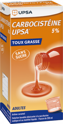 CARBOCISTEÍNA UPSA® 5% ADULTOS SIN AZÚCAR