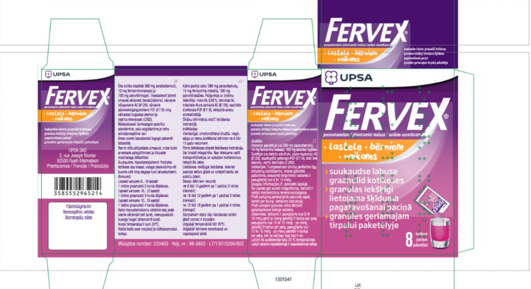 FERVEX ENFANTS SANS SUCRE UPSA FERVEX ENFANTS SANS SUCRE UPSA