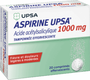 ASPIRINA UPSA® EFFERVESCENTE TAMPONATA 1000 mg