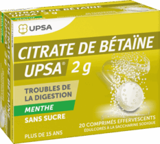 CITRATO DI BETAINA UPSA® 2 g SENZA ZUCCHERO (MENTA)