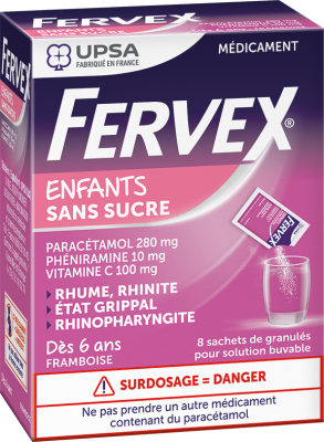 FERVEX® NIÑOS SIN AZÚCAR