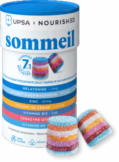 UPSA X NOURISHED- GUMMIES 7EN1 RELAX/SOMMEIL