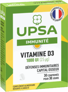 VITAMINE D3 1000 UI (25 µg)