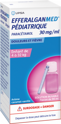 EFFERALGAN® PÉDIATRIQUE 30 MG/ML - PIPETTA