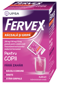 FERVEX® NIÑOS SIN AZÚCAR